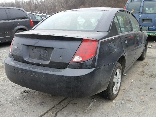 1G8AJ55F67Z161724 - 2007 SATURN ION LEVEL BLACK photo 4