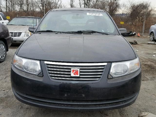 1G8AJ55F67Z161724 - 2007 SATURN ION LEVEL BLACK photo 9