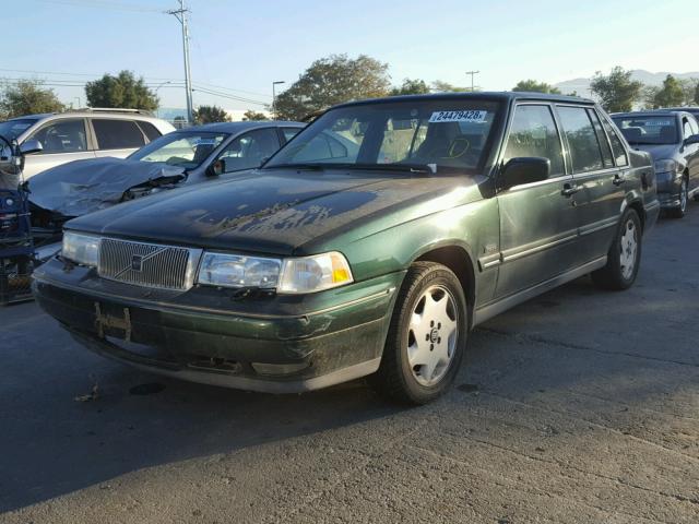 YV1KS9603V1112804 - 1997 VOLVO 960 GREEN photo 2