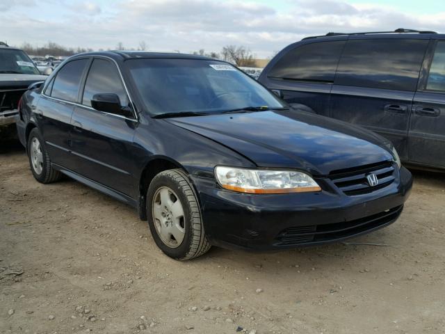 1HGCG16561A051047 - 2001 HONDA ACCORD EX BLACK photo 1