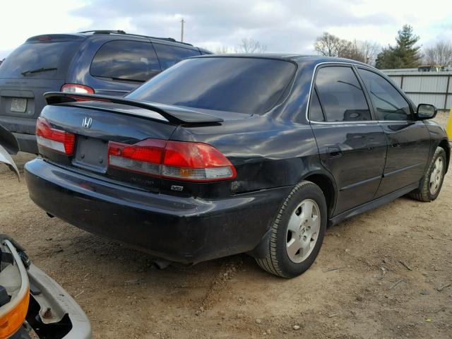 1HGCG16561A051047 - 2001 HONDA ACCORD EX BLACK photo 4