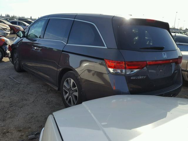 5FNRL5H94GB030855 - 2016 HONDA ODYSSEY TO GRAY photo 3