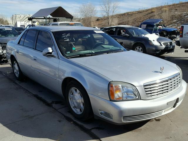 1G6KD54Y32U182821 - 2002 CADILLAC DEVILLE SILVER photo 1