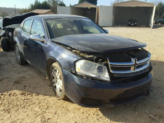 1B3BD4FB3BN506930 - 2011 DODGE AVENGER EX BLUE photo 1