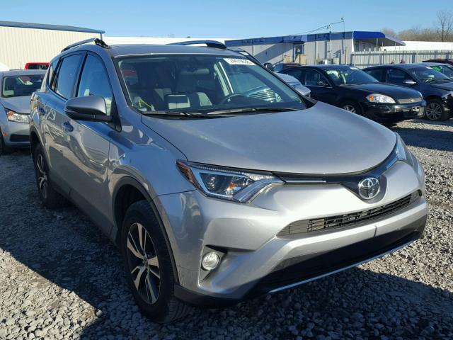 2T3WFREV9GW239862 - 2016 TOYOTA RAV4 XLE SILVER photo 1