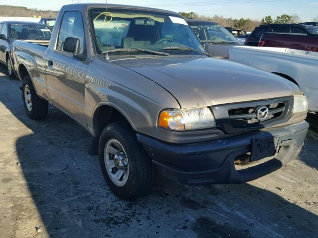 4F4YR12D04TM09710 - 2004 MAZDA B2300 BROWN photo 1