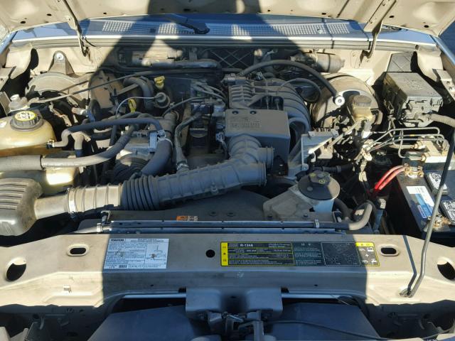 4F4YR12D04TM09710 - 2004 MAZDA B2300 BROWN photo 7