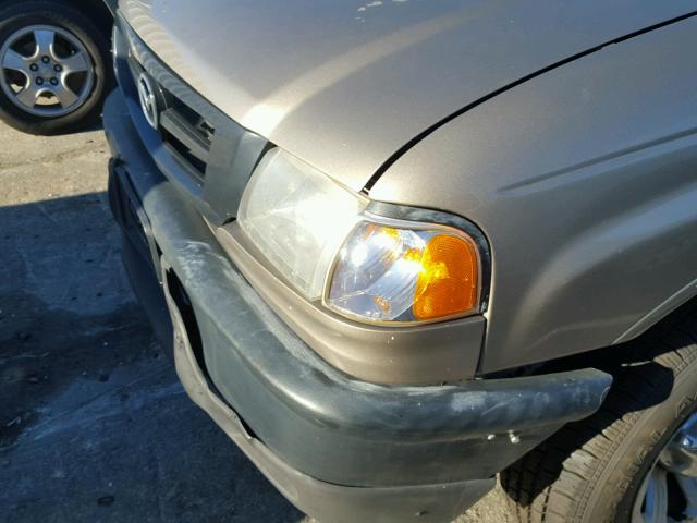 4F4YR12D04TM09710 - 2004 MAZDA B2300 BROWN photo 9