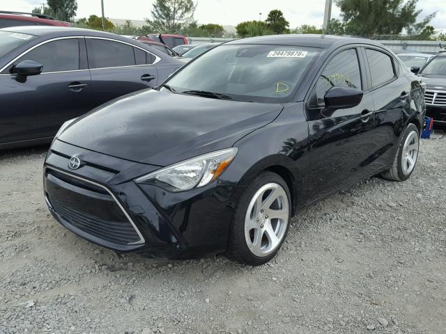 3MYDLBZVXGY101678 - 2016 TOYOTA SCION IA BLACK photo 2