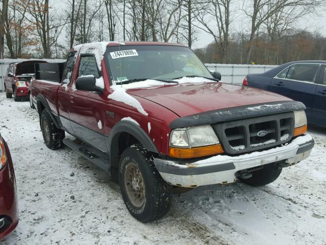 1FTZR15X0WTA12357 - 1998 FORD RANGER SUP RED photo 1