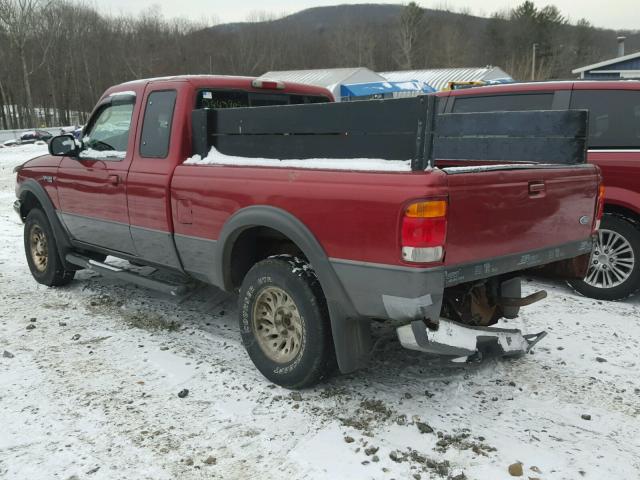 1FTZR15X0WTA12357 - 1998 FORD RANGER SUP RED photo 3