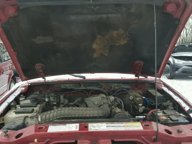 1FTZR15X0WTA12357 - 1998 FORD RANGER SUP RED photo 7