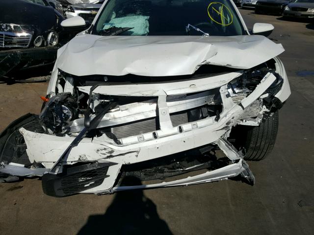 2HGFC2F77HH523199 - 2017 HONDA CIVIC EX თეთრი ფოტო 7