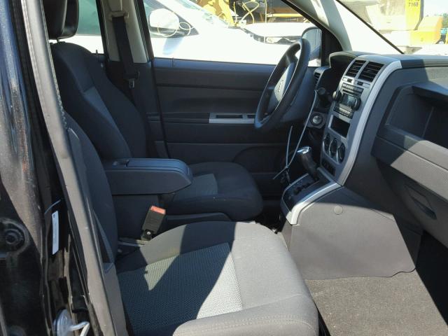 1J8FT470X8D785624 - 2008 JEEP COMPASS SP BLACK photo 5
