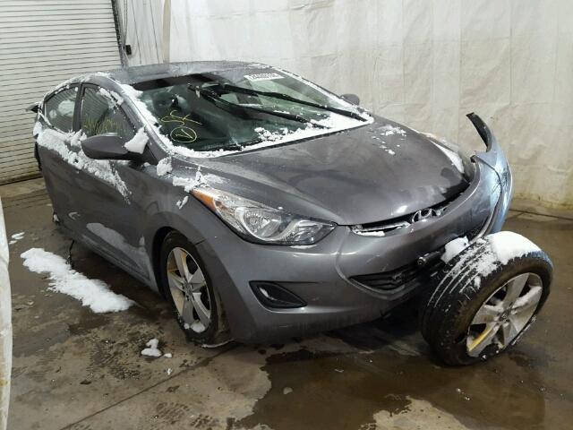 5NPDH4AE5DH356108 - 2013 HYUNDAI ELANTRA GL GRAY photo 1