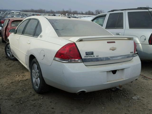 2G1WC583181242320 - 2008 CHEVROLET IMPALA LT WHITE photo 3