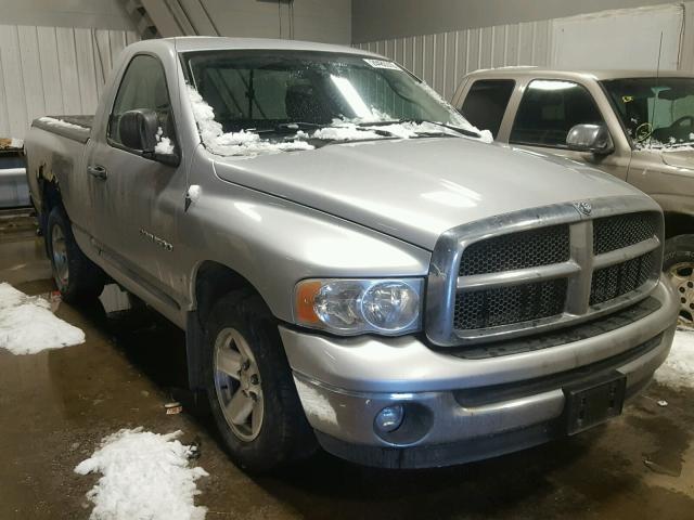 1D7HA16N53J560187 - 2003 DODGE RAM 1500 S SILVER photo 1