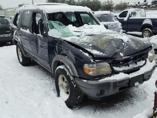 1FMZU73E1YZB83214 - 2000 FORD EXPLORER X BLUE photo 1