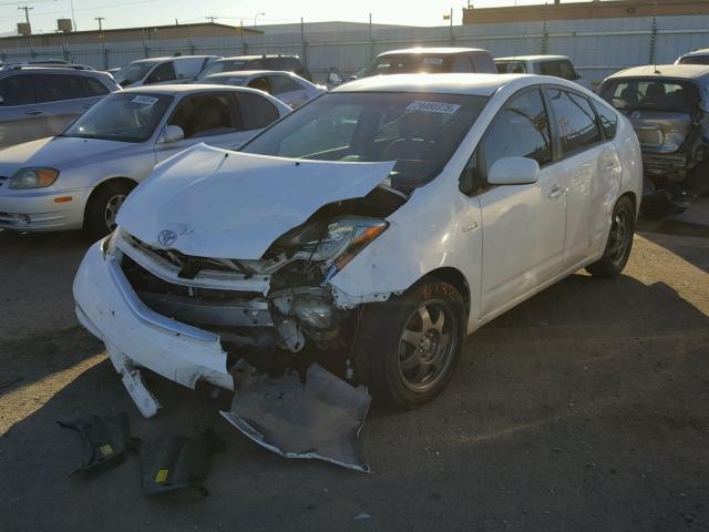 JTDKB20U483461147 - 2008 TOYOTA PRIUS WHITE photo 2