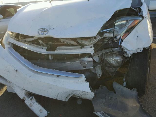 JTDKB20U483461147 - 2008 TOYOTA PRIUS WHITE photo 9