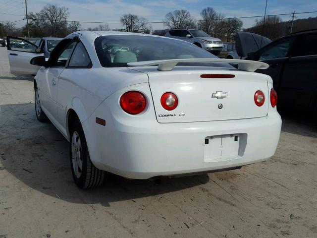 1G1AK15F167645413 - 2006 CHEVROLET COBALT LS WHITE photo 3