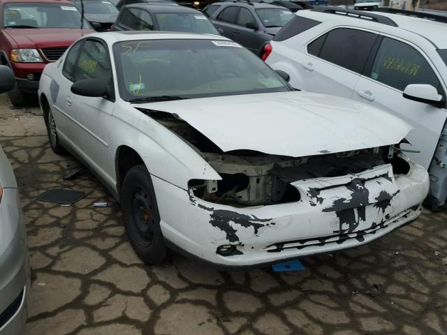 2G1WW12EXY9342170 - 2000 CHEVROLET MONTE CARL თეთრი ფოტო 1