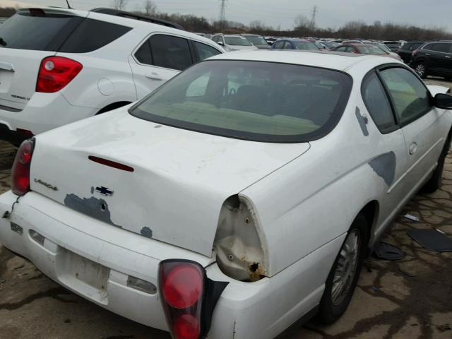 2G1WW12EXY9342170 - 2000 CHEVROLET MONTE CARL თეთრი ფოტო 4