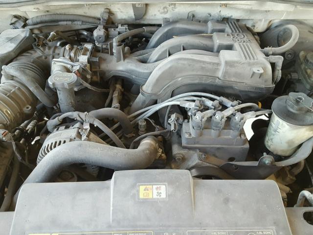 1FMZU63K44UA05305 - 2004 FORD EXPLORER X WHITE photo 7