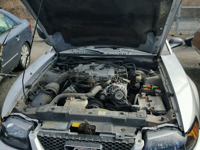 1FAFP40654F215349 - 2004 FORD MUSTANG GRAY photo 7