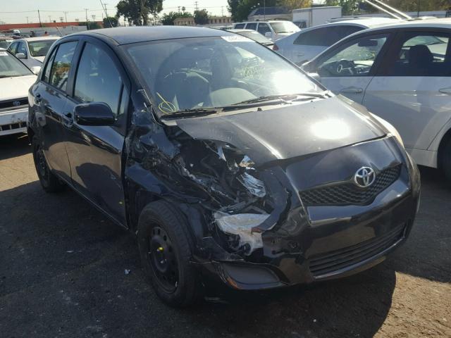 JTDKT903195268554 - 2009 TOYOTA YARIS BLACK photo 1