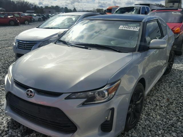 JTKJF5C75E3076871 - 2014 TOYOTA SCION TC 蓝色 照片 2