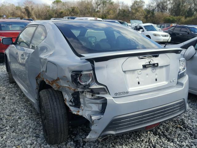 JTKJF5C75E3076871 - 2014 TOYOTA SCION TC 蓝色 照片 3