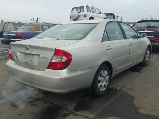 4T1BE32K33U784905 - 2003 TOYOTA CAMRY LE SILVER photo 4