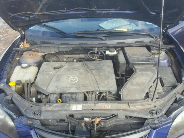 JM1BK32F551324052 - 2005 MAZDA 3 I BLUE photo 7