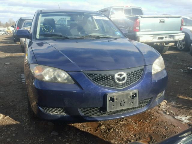 JM1BK32F551324052 - 2005 MAZDA 3 I BLUE photo 9