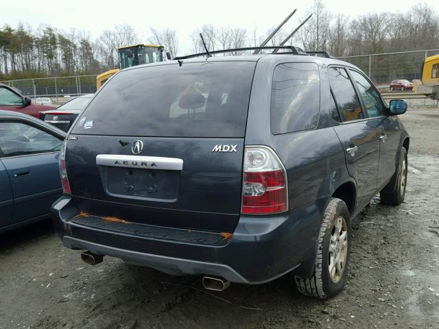 2HNYD18944H533447 - 2004 ACURA MDX TOURIN GREEN photo 4