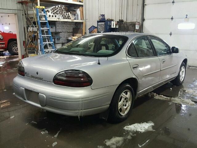 1G2WJ52M9XF308865 - 1999 PONTIAC GRAND PRIX GRAY photo 4