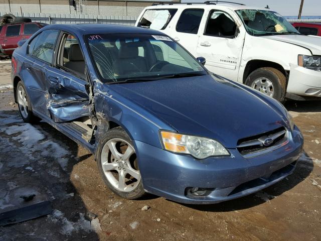 4S3BL626277206720 - 2007 SUBARU LEGACY 2.5 BLUE photo 1