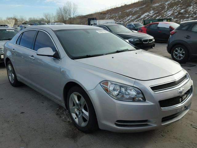 1G1ZH57B78F212092 - 2008 CHEVROLET MALIBU 1LT GRAY photo 1