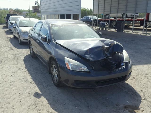 1HGCM56306A029213 - 2006 HONDA ACCORD SE GRAY photo 1