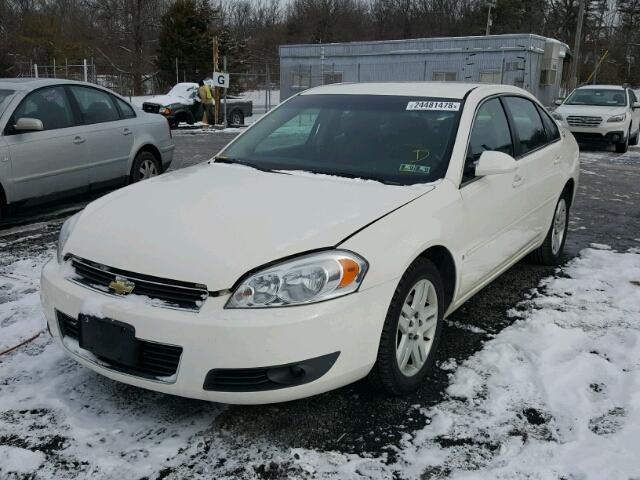 2G1WC58RX79307864 - 2007 CHEVROLET IMPALA LT WHITE photo 2