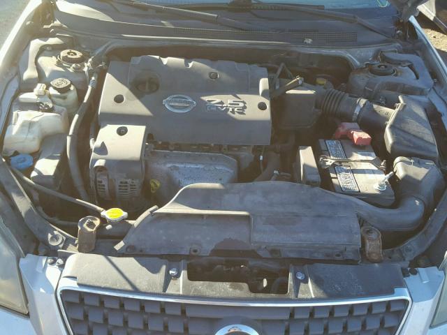 1N4AL11D95C117445 - 2005 NISSAN ALTIMA S SILVER photo 7