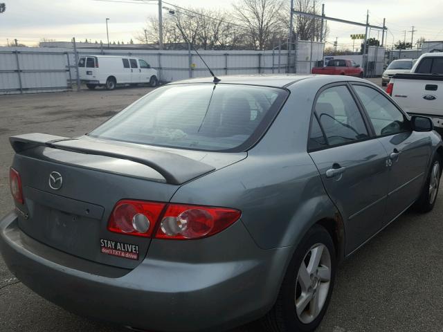 1YVFP80C245N37146 - 2004 MAZDA 6 I GREEN photo 4