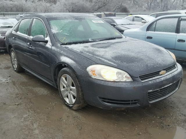 2G1WA5EK0B1105507 - 2011 CHEVROLET IMPALA LS GRAY photo 1