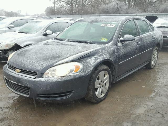 2G1WA5EK0B1105507 - 2011 CHEVROLET IMPALA LS GRAY photo 2