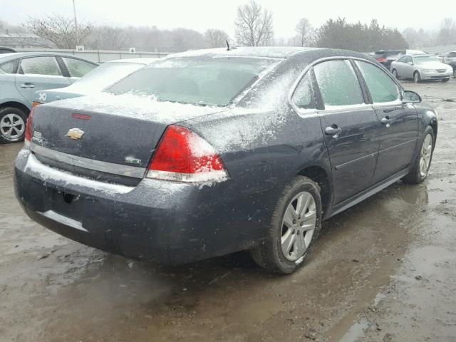 2G1WA5EK0B1105507 - 2011 CHEVROLET IMPALA LS GRAY photo 4