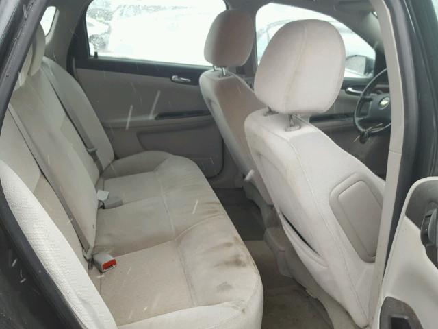 2G1WA5EK0B1105507 - 2011 CHEVROLET IMPALA LS GRAY photo 6