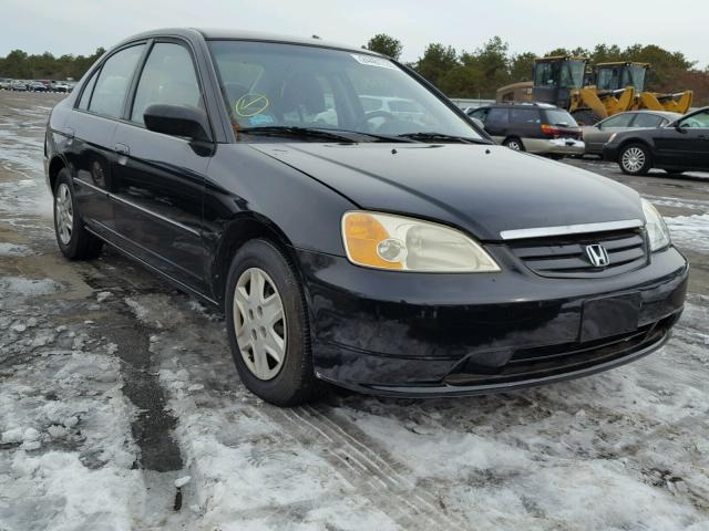 2HGES16513H500081 - 2003 HONDA CIVIC LX BLACK photo 1