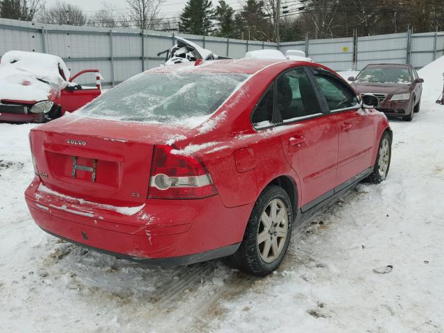 YV1MS390972307871 - 2007 VOLVO S40 2.4I RED photo 4