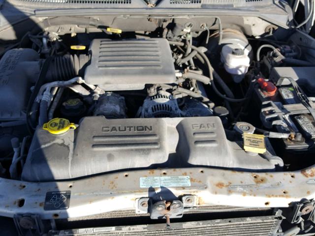 1B4HS28N2YF135642 - 2000 DODGE DURANGO SILVER photo 7